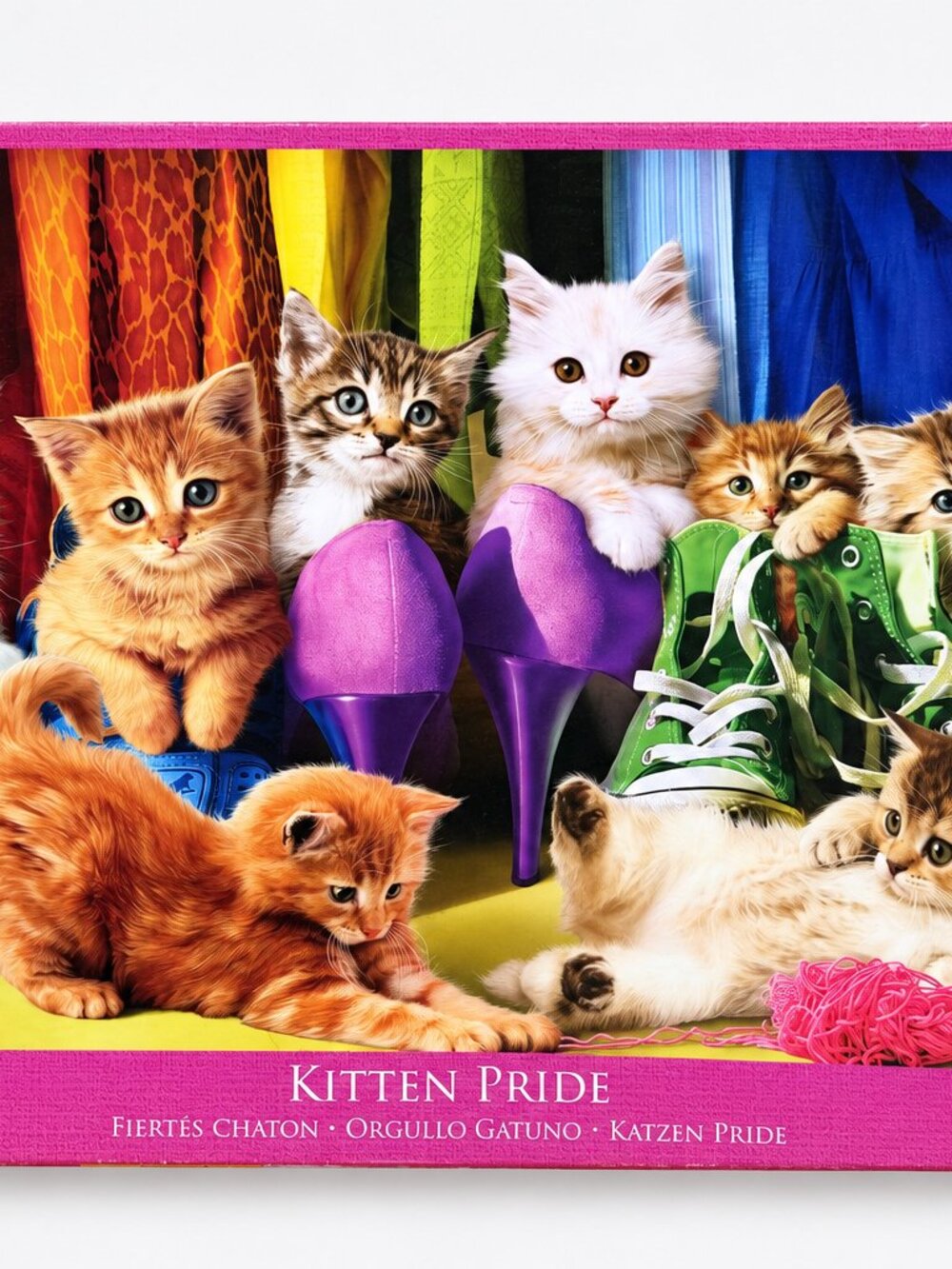 Eurographics Kitten Pride Andrew Farley 1000-Piece Cat Jigsaw Puzzle